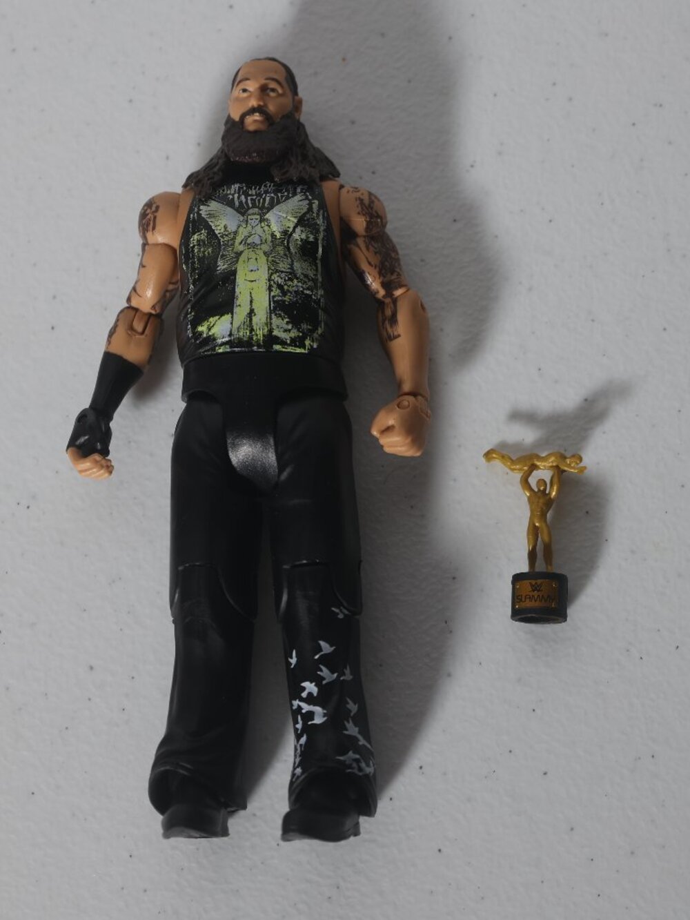 BRAY WYATT WWE Mattel Basic Series 69 Chase Variant with Slammy Award